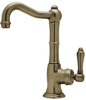 Rohl Country Kitchen Collection A365065LPTCB2 - Tuscan Brass (shown with metal handle option)