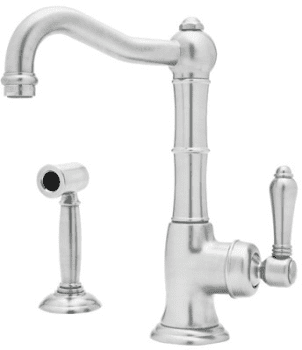 Rohl Country Kitchen Collection A365065LPWSAPC2 - Polished Chrome (shown with metal handle)