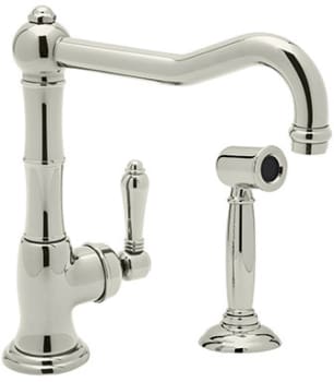 Rohl Country Kitchen Collection A3650LPWSPN2 - Polished Nickel (shown with metal handle)