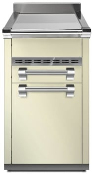 Steel Cucine Ascot Series A4CPCRC - 18 Inch Cabinet with 3 Drawers