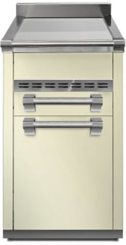 Steel Cucine Ascot Series A4CPCRN - 18 Inch Cabinet with 3 Drawers