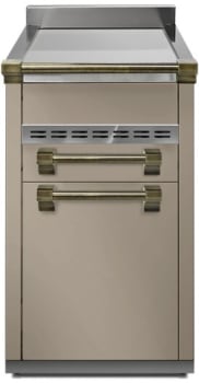 Steel Cucine Ascot Series A4CPSAB - 18 Inch Cabinet with 3 Drawers