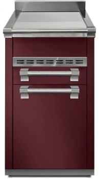 Steel Cucine Ascot Series A4CPBRN - 18 Inch Cabinet with 3 Drawers