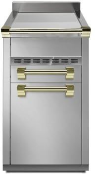 Steel Cucine Ascot Series A4CPSSO - 18 Inch Cabinet with 3 Drawers