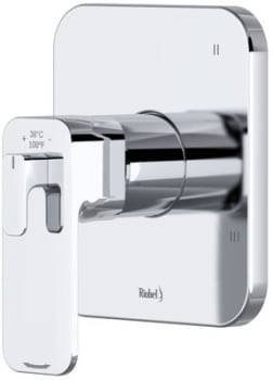 Rohl Equinox™ TEQ47C - Equinox™ 1/2 Inch Single Lever Handle Thermostatic and Pressure Balance Trim with 3 Functions in Chrome