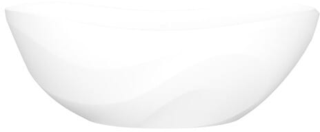 Rohl Seros SE1MNSMOF - 30 Inch Freestanding Soaking Bathtub with Curve Rim and with Overflow Hole