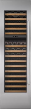 Sub-Zero 7025339 - Stainless Steel Wine Storage Door Panel with Pro Handle and 6" Toe Kick - Left Hinge