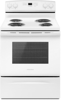 Amana ACR4503SFW - Amana 30 Inch Electric Range in White