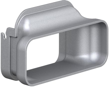 Gaggenau AD851041 - Connecting Piece VL 200 for Extension with Flat Duct, DN 150 for Extra Deep Worktop
