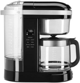 KitchenAid KCM1209OB - 12 Cup Drip Coffee Maker with Spiral Showerhead and Programmable Warming Plate