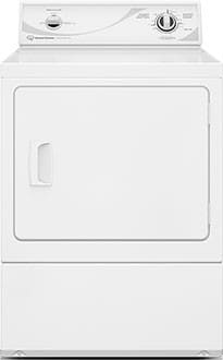 Speed Queen ADG3SRGS113TW01 - 27" Electric Dryer with 7.0 cu. ft. Capacity and 3 Pre-Set Cycles