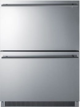 Summit ADRD24 - 24 Inch Built-In 2-Drawer All-Refrigerator