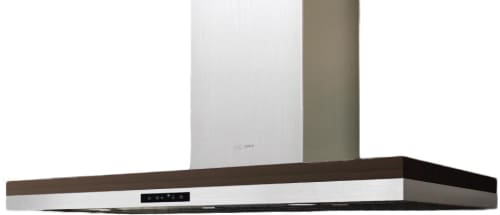 【予約販売品】 Zephyr ADUM90BSX 36 Inch Wall Mount Chimney Range Hood with ベース
