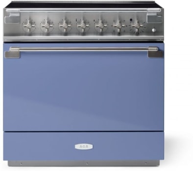 AGA Elise Series SoHo Collection AEL361INCBB - 36 Inch Freestanding Induction Range with 5 Elements in Front View