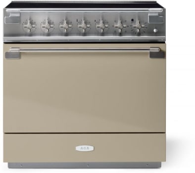 AGA Elise Series SoHo Collection AEL361INFWN - 36 Inch Freestanding Induction Range with 5 Elements in Front View