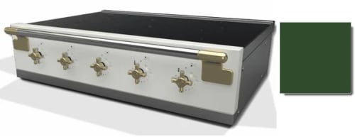 AGA Elise Series AEL361INRTABCWG - 36 Inch Induction Rangetop in Angle View