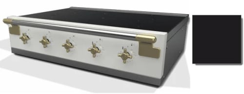 AGA Elise Series AEL361INRTABMBL - 36 Inch Induction Rangetop in Angle View