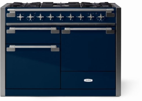 AGA Elise Series Classic Color Collection AEL481DFIND - 48 Inch Freestanding Dual Fuel Range with 5 Sealed Burners in Front View