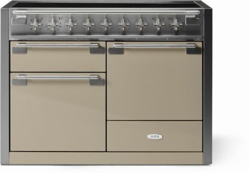 AGA Elise Series SoHo Collection AEL481INFWN - 48 Inch Freestanding Induction Range with 5 Elements in Front View