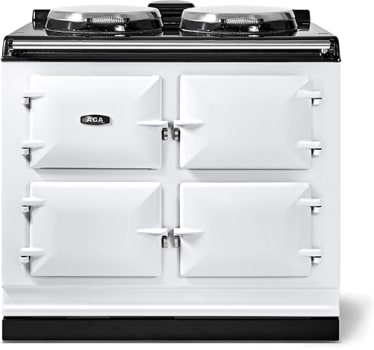AGA Classic eR7 Collection AER7339WHT - 39 Inch Freestanding Electric Range with 2 Hotplate Burners