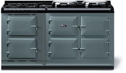 AGA AER7563GLPSLT - 63 Inch Freestanding Dual Fuel Range with 2 Hotplates & 4 Gas Burners