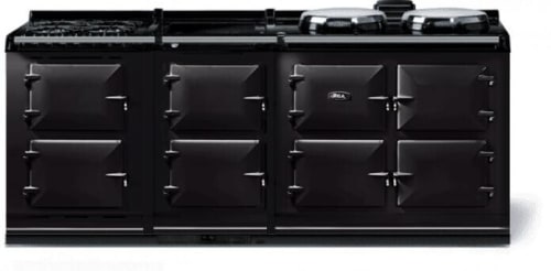 AGA AER7783WGBLK - eR7 210 with Hotcupboard & Dual Fuel Module