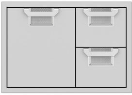 Hestan Aspire AESDR30 - 30" Double Drawer and Storage Door Combination