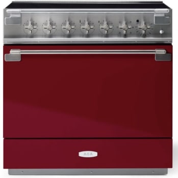 AGA Elise Series SoHo Collection AEL361INABCNB - AGA 36 Inch Freestanding Induction Range Antique Brass Trim