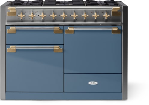AGA Elise Series SoHo Collection AEL481DFABSTB - 48 Inch Freestanding Dual Fuel Range