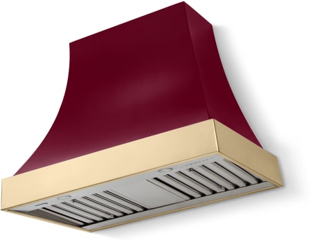 AGA Cascade SoHo Collection AH3630CACCNBPBNB - 36 Inch Concave Wall Mount Hood (No Banding)