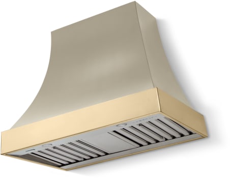 AGA Cascade SoHo Collection AH3630CACFWNPBNB - 36 Inch Concave Wall Mount Hood (No Banding)