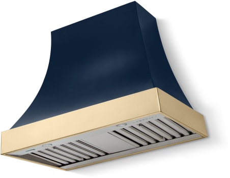 AGA Cascade Classic AH3630CACINDPBNB - 36 Inch Concave Wall Mount Hood (No Banding)