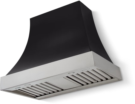 AGA Cascade Classic AH3630CACMBLBNNB - 36 Inch Concave Wall Mount Hood (No Banding)