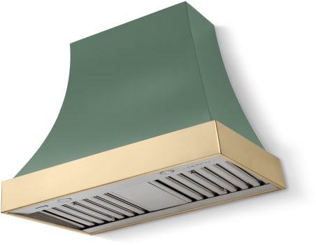 AGA Cascade SoHo Collection AH3630CACMGPBNB - 36 Inch Concave Wall Mount Hood (No Banding)