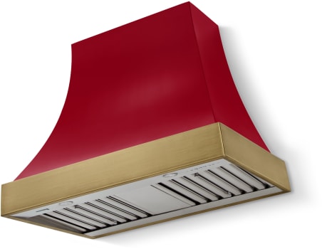 AGA Cascade SoHo Collection AH3630CACPCRABNB - 36 Inch Concave Wall Mount Hood (No Banding)