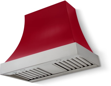AGA Cascade SoHo Collection AH3630CACPCRBNNB - 36 Inch Concave Wall Mount Hood (No Banding)