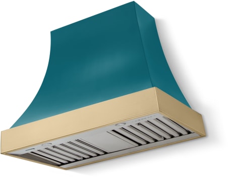 AGA Cascade SoHo Collection AH3630CACSALBBNB - 36 Inch Concave Wall Mount Hood (No Banding)