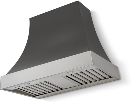 AGA Cascade SoHo Collection AH3630CACSLTBNNB - 36 Inch Concave Wall Mount Hood (No Banding)