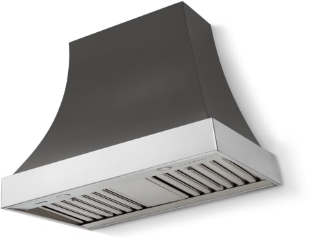 AGA Cascade SoHo Collection AH3630CACSLTPCNB - 36 Inch Concave Wall Mount Hood (No Banding)