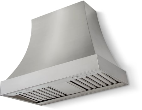 AGA Cascade Classic AH3630CACSSBNNB - 36 Inch Concave Wall Mount Hood (No Banding)