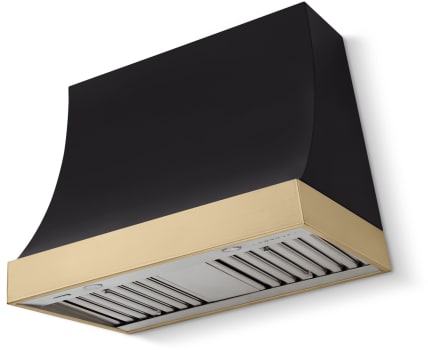 AGA Marquee Classic Color Collection AH3630MRQMBLBB - 36 Inch Wall Mount Hood