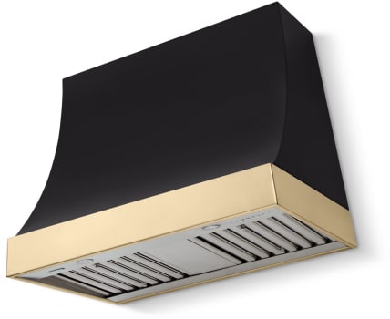 AGA Marquee Classic Color Collection AH3630MRQMBLPB - 36 Inch Wall Mount Hood