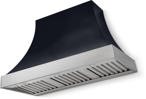 AGA Cascade Classic AH4830CACBLKBNNB - 48 Inch Concave Wall Mount Hood (No Banding)