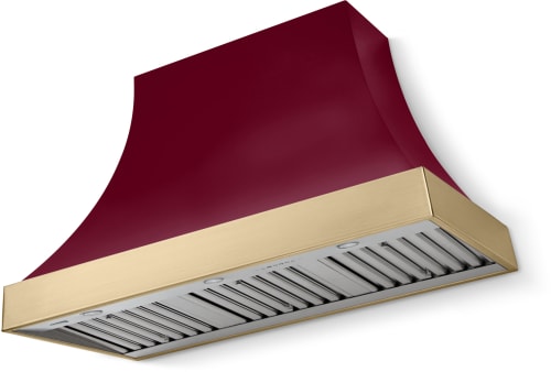 AGA Cascade SoHo Collection AH4830CACCNBBBNB - 48 Inch Concave Wall Mount Hood (No Banding)