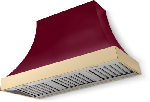 AGA Cascade SoHo Collection AH4830CACCNBPBNB - 48 Inch Concave Wall Mount Hood (No Banding)