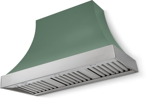 AGA Cascade SoHo Collection AH4830CACMGBNNB - 48 Inch Concave Wall Mount Hood (No Banding)