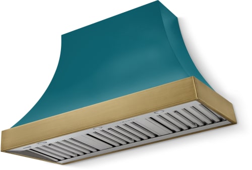 AGA Cascade SoHo Collection AH4830CACSALABNB - 48 Inch Concave Wall Mount Hood (No Banding)