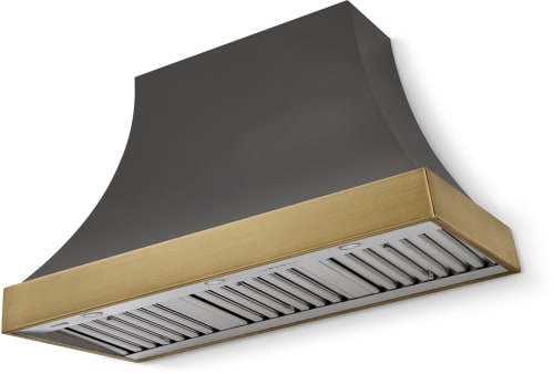 AGA Cascade SoHo Collection AH4830CACSLTABNB - 48 Inch Concave Wall Mount Hood (No Banding)