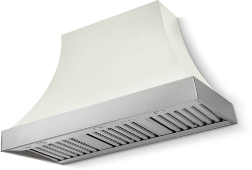 AGA Cascade Classic AH4830CACWHTBNNB - 48 Inch Concave Wall Mount Hood (No Banding)