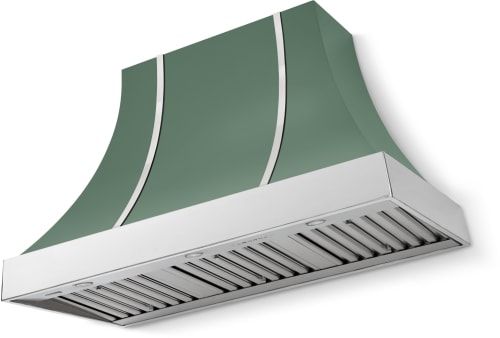 AGA SoHo Collection AH4830CACMGPC - 48 Inch Concave Wall Mount Hood